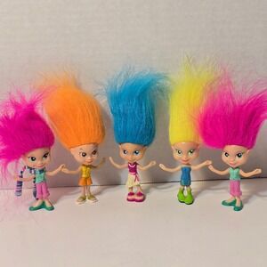 McDonalds Happy Meal Trollz dolls 2006 set of 5